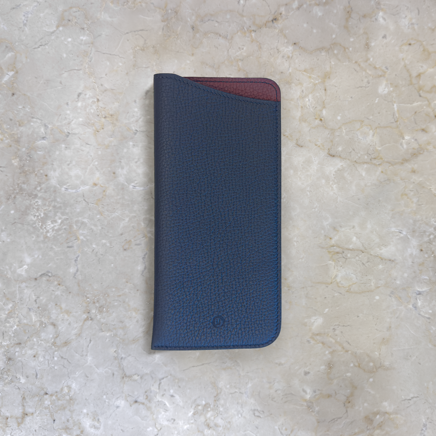 LEATHER SUN & EYEGLASSES CASE