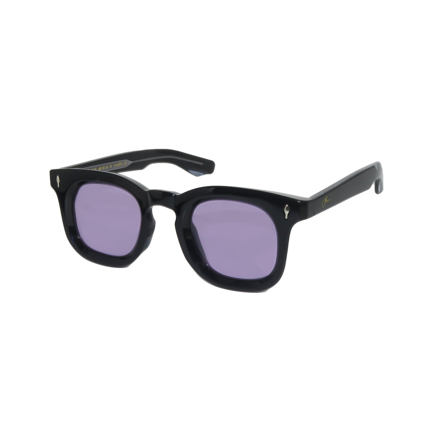 ACE - BLACK ON PURPLE