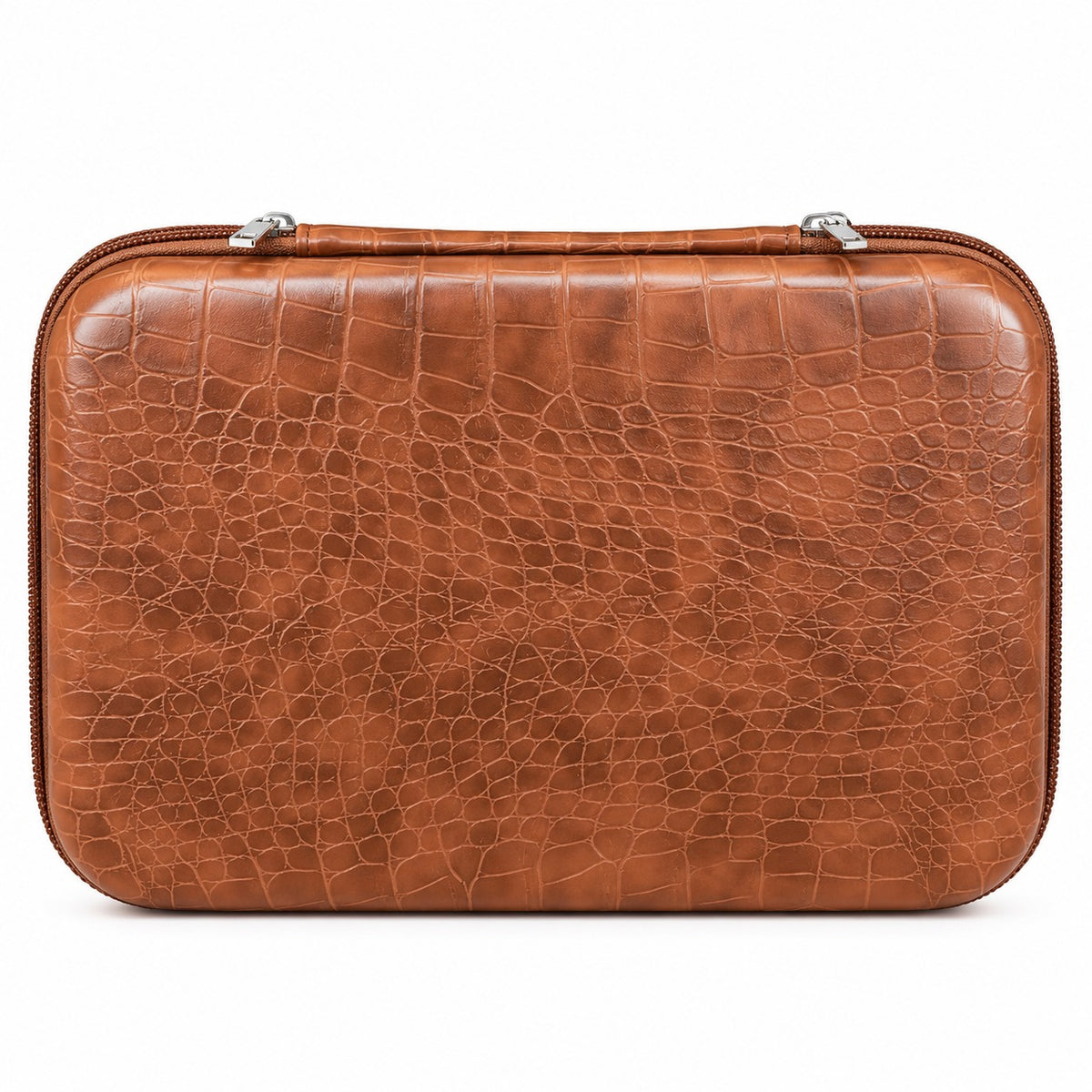 Four slot sunglasses case - Brown