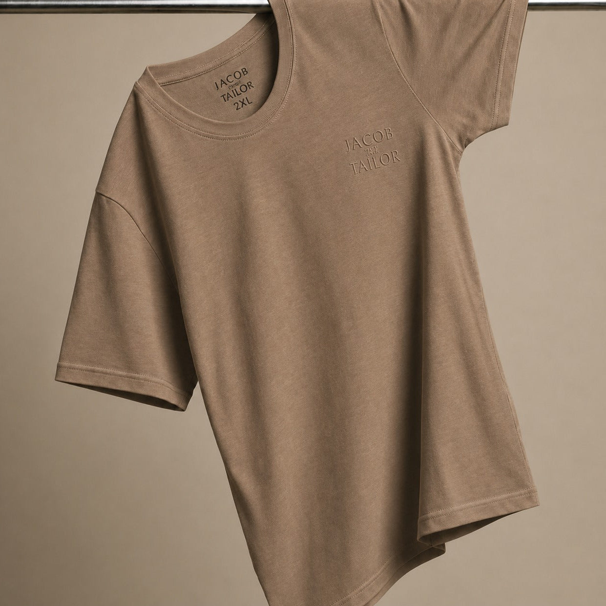 jacob the tailor - t shirt - army brown