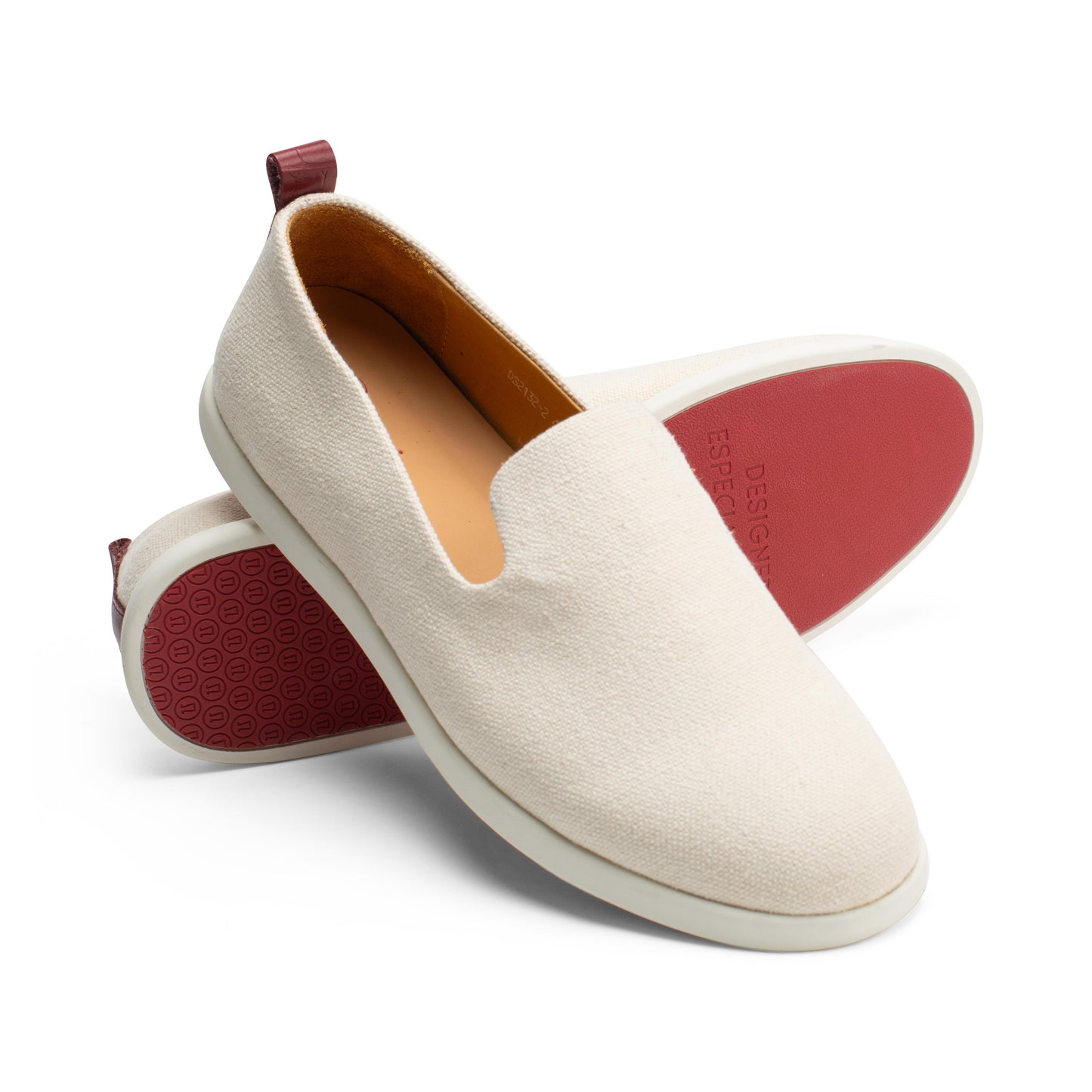 BOUGIES WHITE ON RED CANVAS