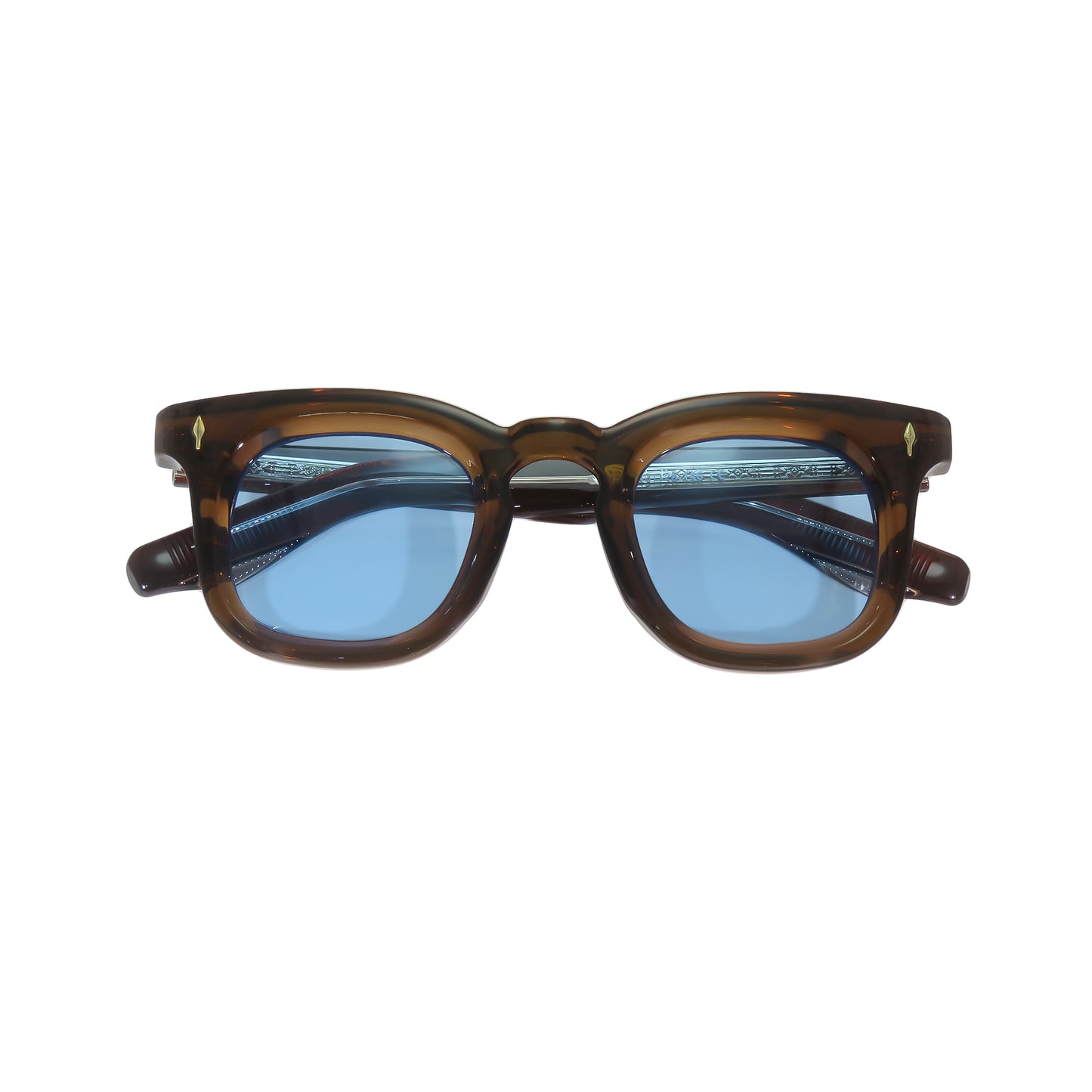 ACE - BROWN ON BLUE