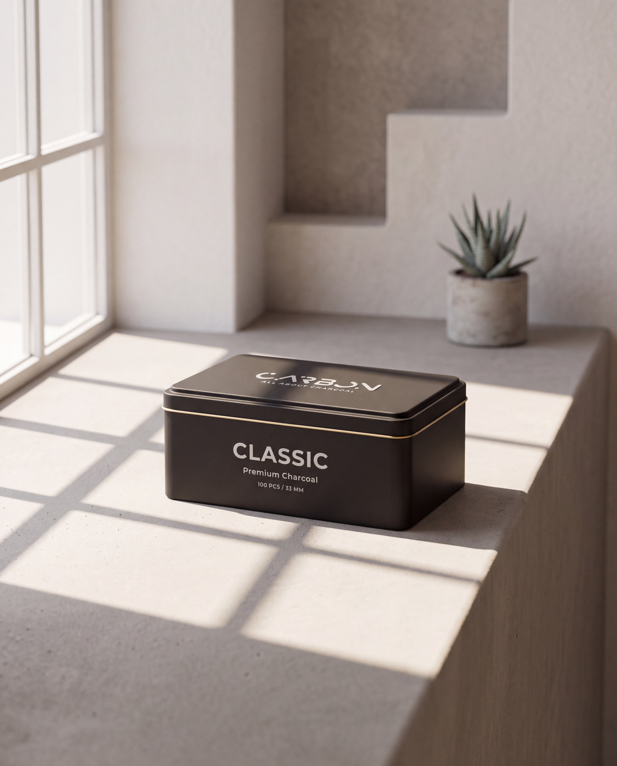 Carbon Classic 33mm premium charcoal – 100 pieces — gallery image 7