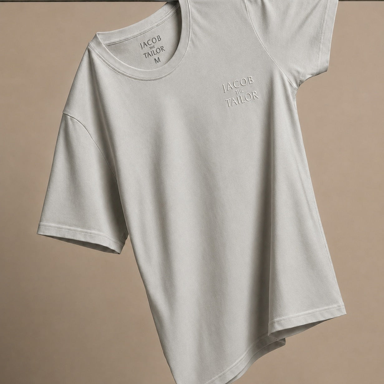 jacob the tailor - t shirt - light grey
