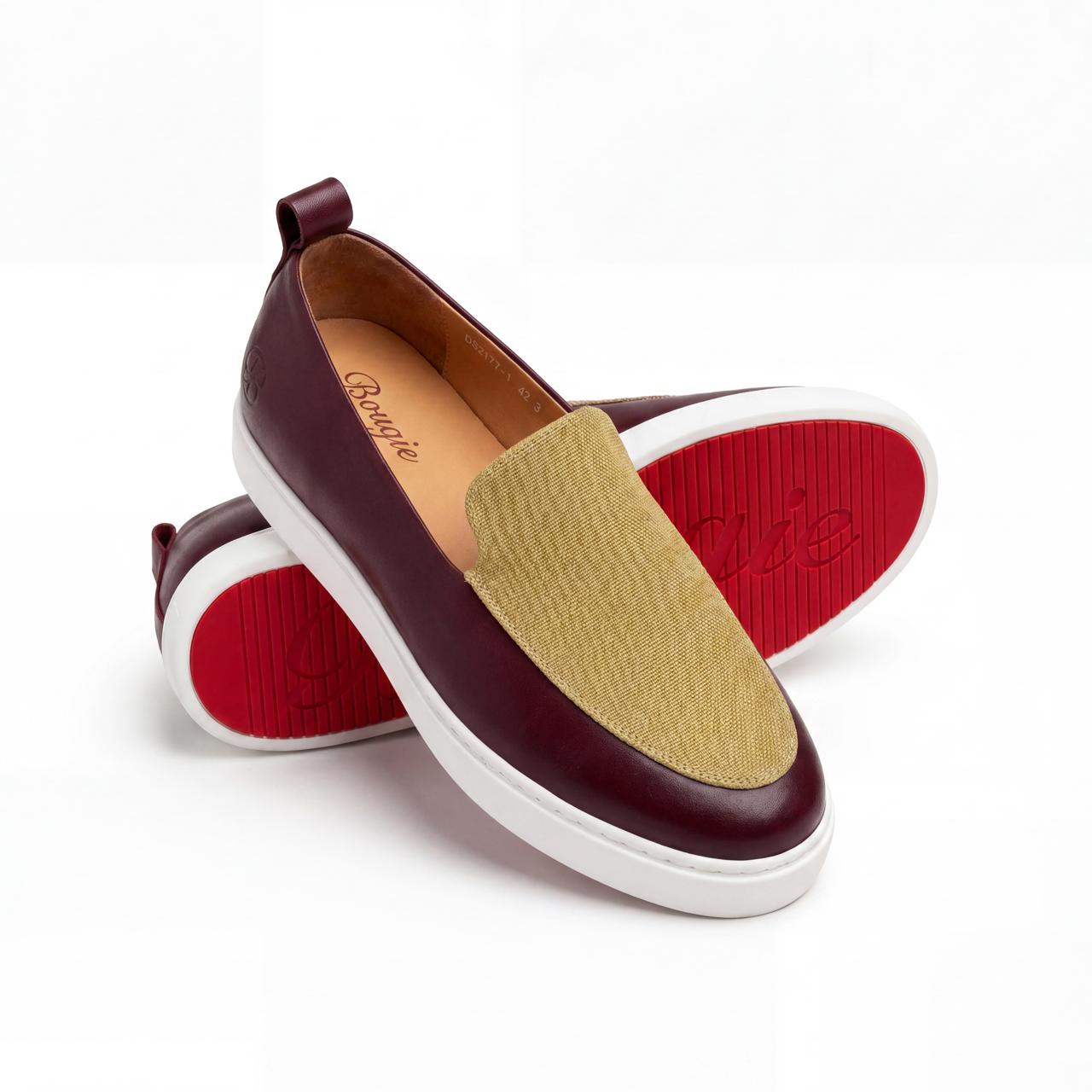 red 0021 - bougies two panel loafer