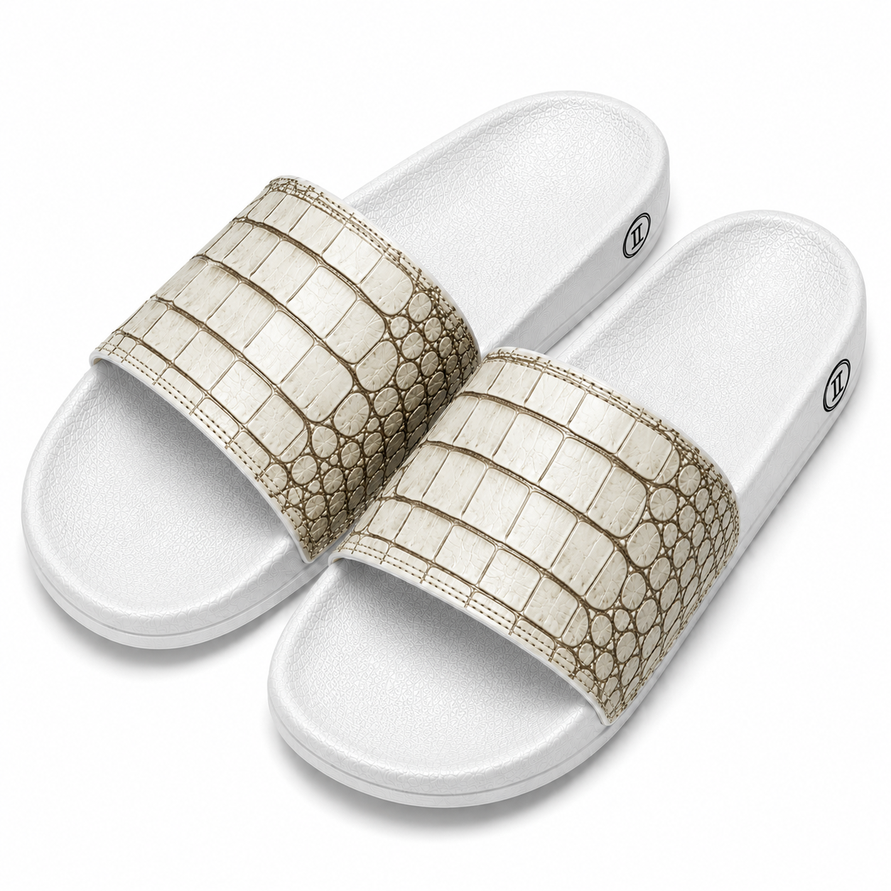 BEACH SLIPPERS - WHITE