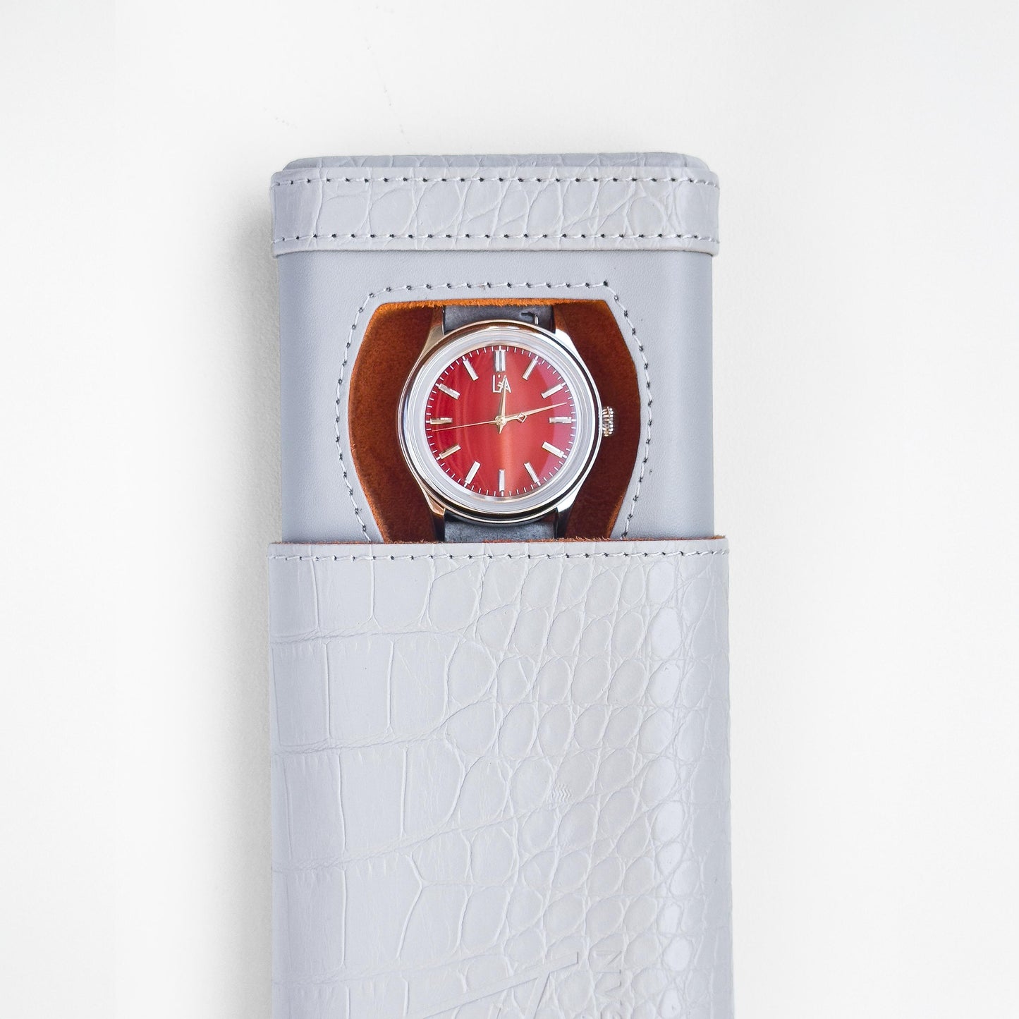 L'ARTISAN PHOENIX (RED AGATE STONE DIAL)