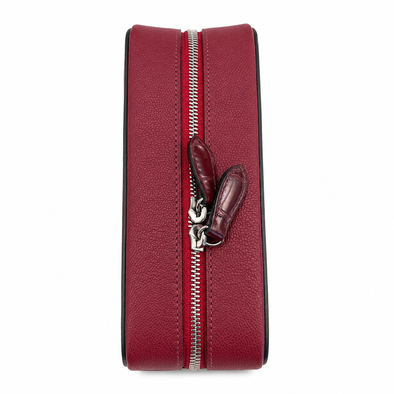 box bag - burgendy