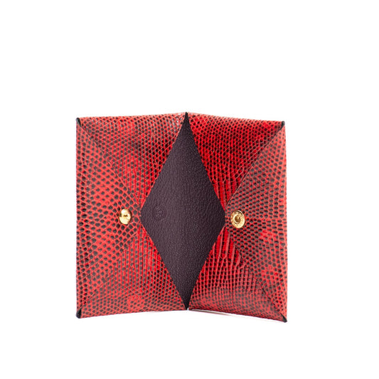 CALVI - HERMES STYLE - RED OMBRE ON BURGENDY