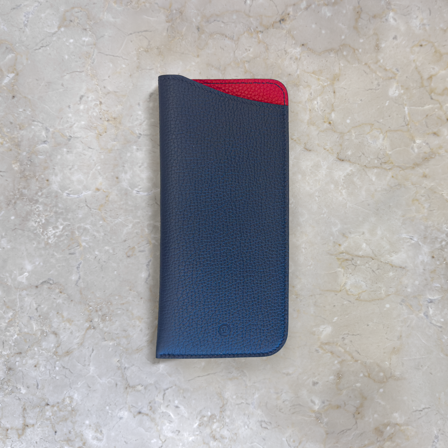 LEATHER SUN & EYEGLASSES CASE