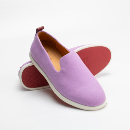 BOUGIES LIGHT PURPLE CANVAS