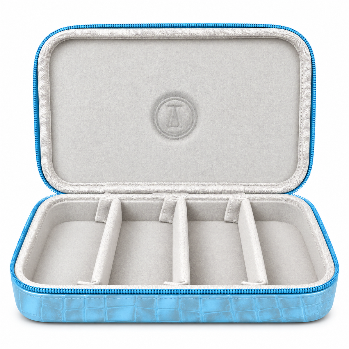 Four slot sunglasses case - Baby Blue