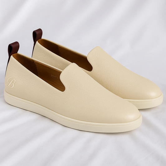 BOUGIES WHITE LEATHER