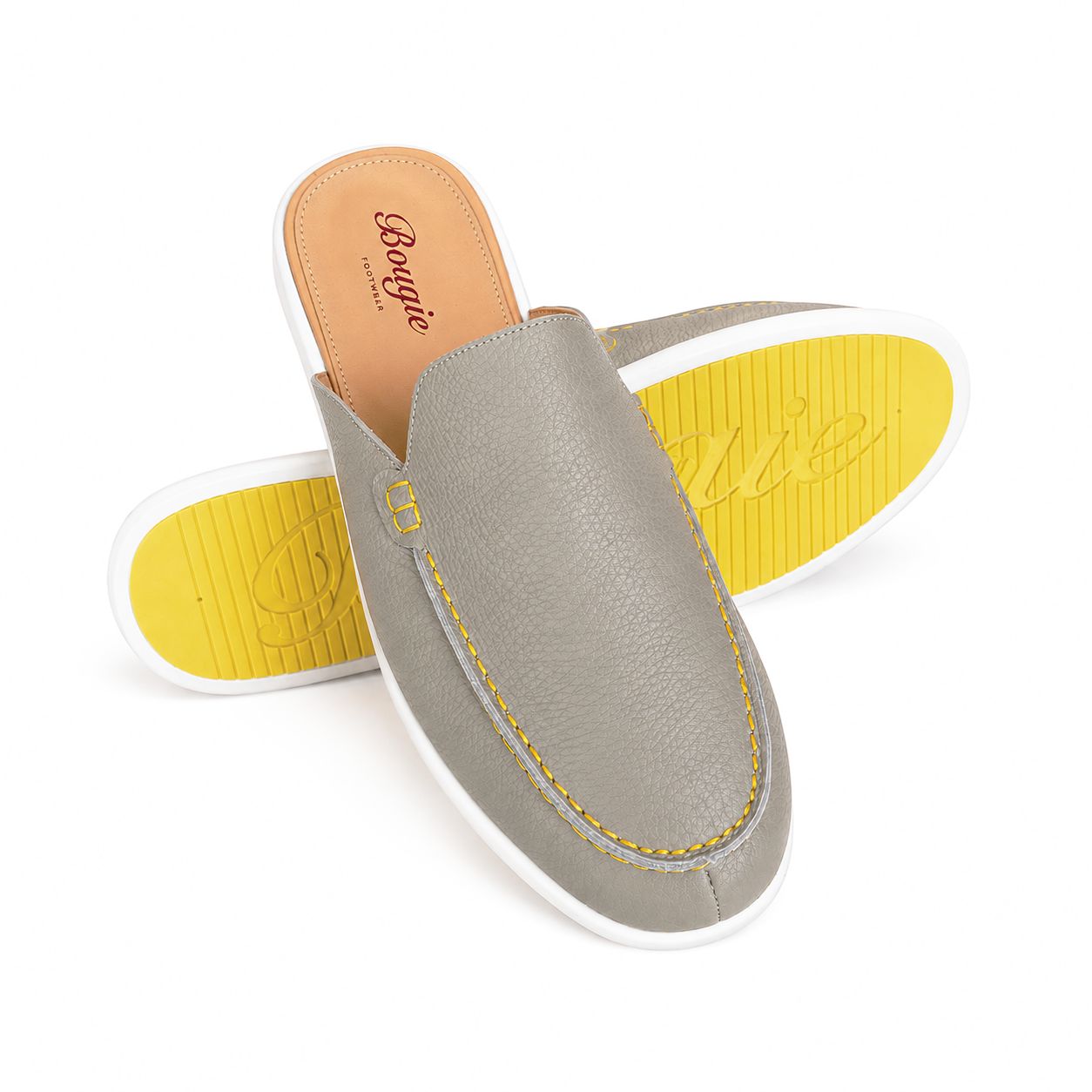 ref.m.0065 - bougies three panel slippers