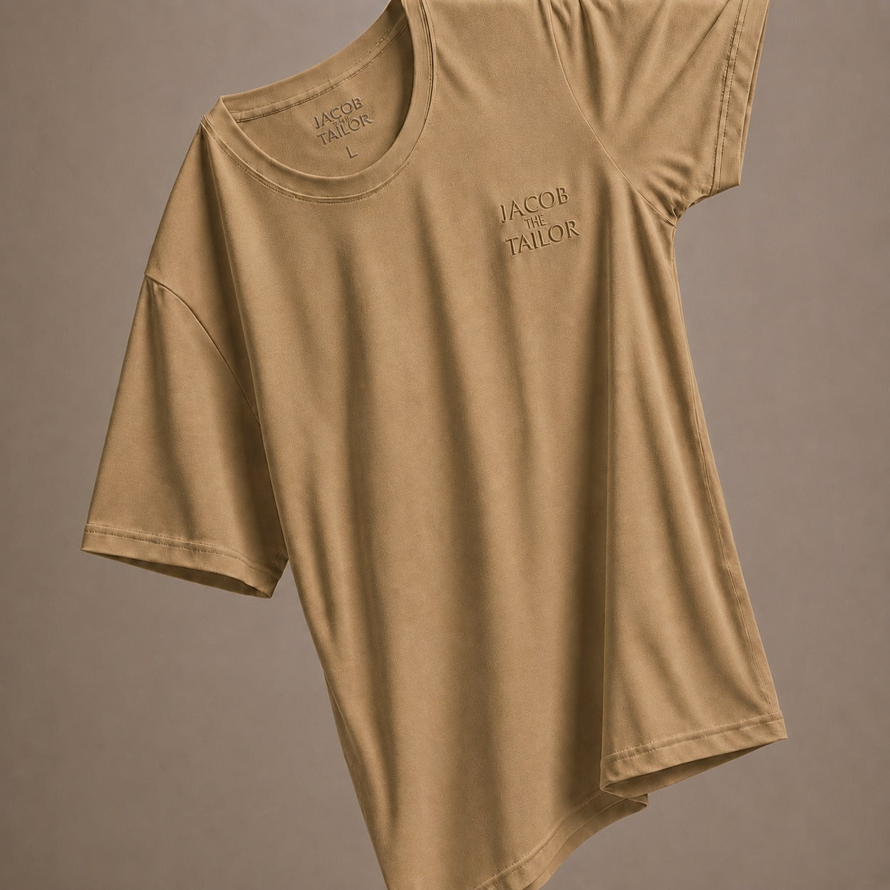 jacob the tailor - t shirt - cashmere brown