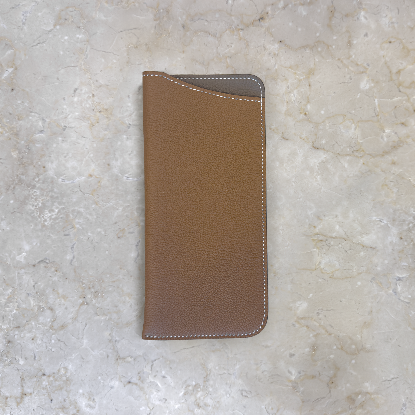 LEATHER SUN & EYEGLASSES CASE