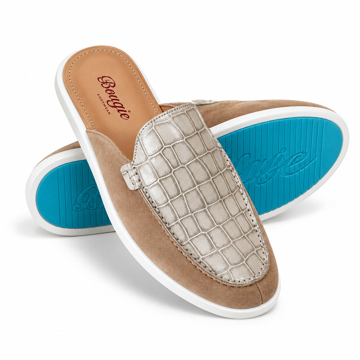 Men - Ref. 0074 - Bougies Three Panel Slippers