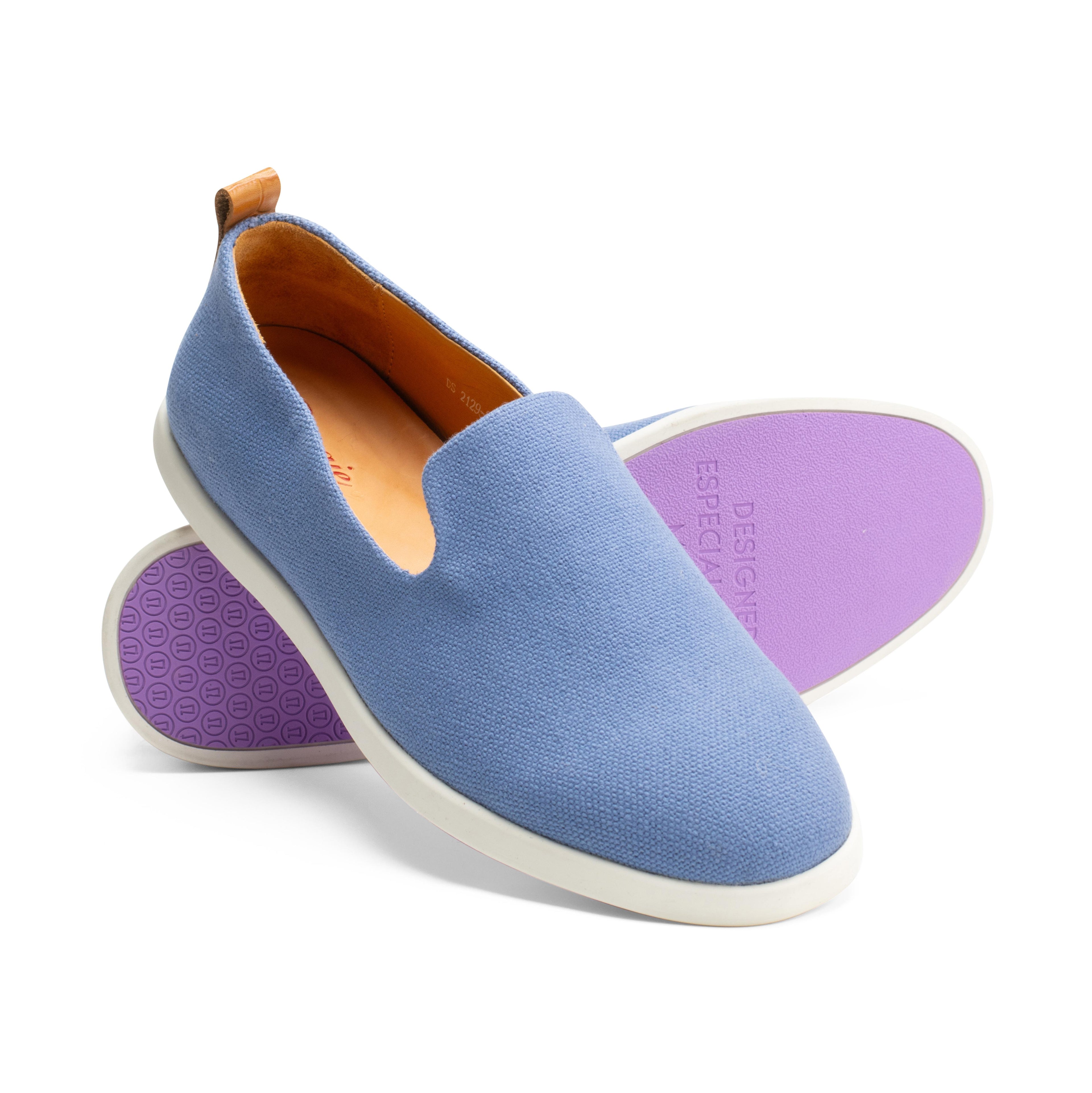 BOUGIES BLUE CANVAS SHOE