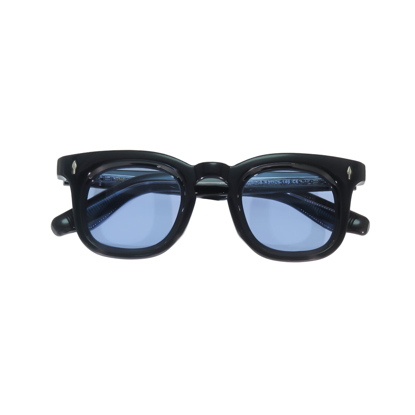 ACE - BLACK ON DARK BLUE