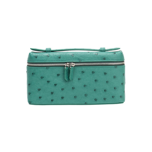 LORO STYLE BAG - GREEN OSTRICH