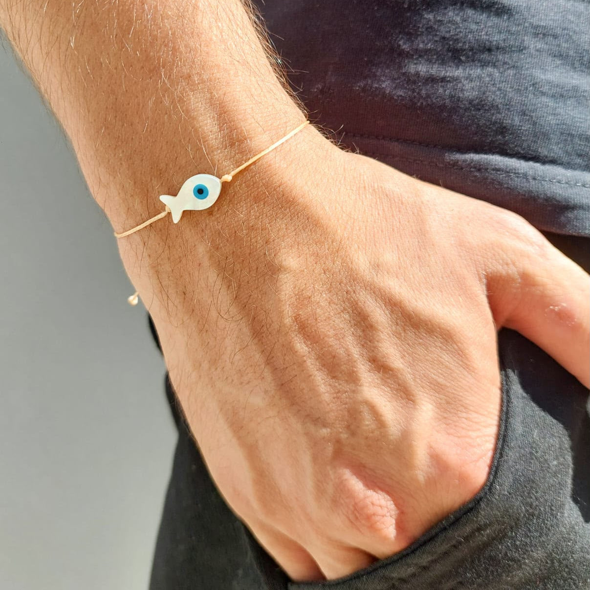mykonos bracelet mopi fish