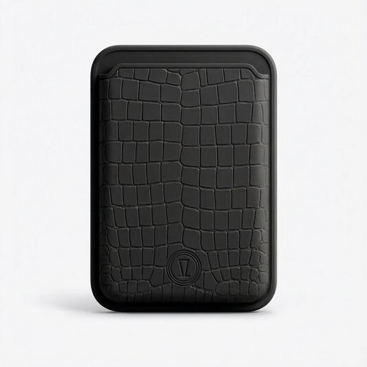 BLACK SILICON WALLET MAGSAFE