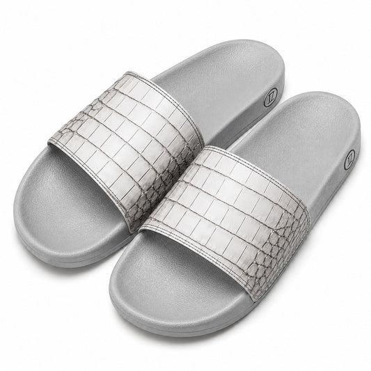 beach slippers - himalayan grey