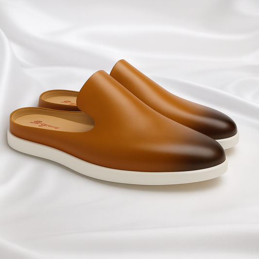 BOUGIES SLIPPERS CAMEL BROWN