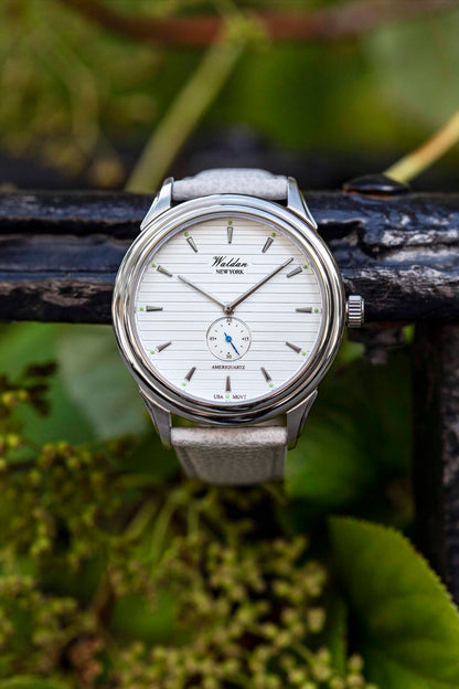 heritage “sportline” ref. 0196sa - silvered white