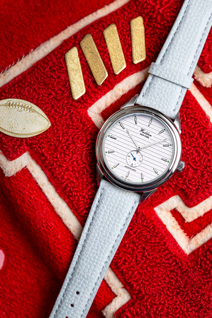 heritage “sportline” ref. 0196sa - silvered white