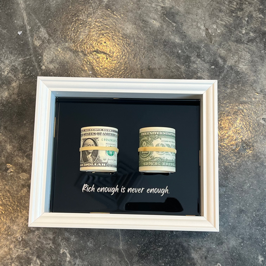 RICH IS NEVER ENOUGH