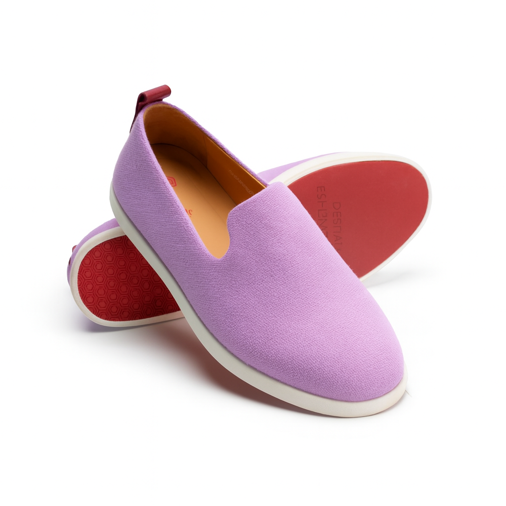 BOUGIES LIGHT PURPLE CANVAS