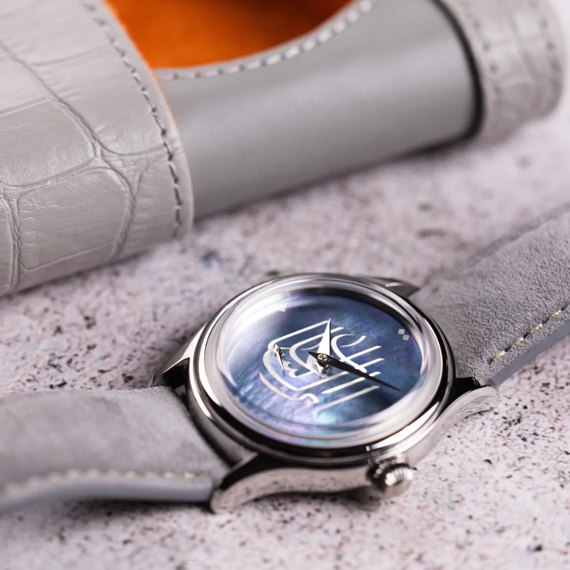 L’ARTISAN CALLIGRAPHY BLUE MOP – AZ X JASSIM ALNASRALLAH