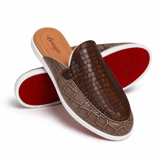 ref. 0047 - bougies three panel slippers