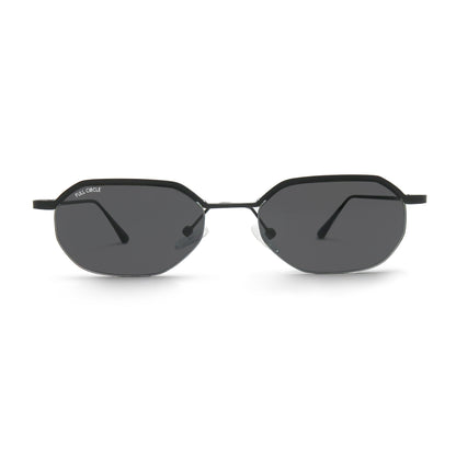 FC 2026 - 384, black frame with dark grey lenses, front view