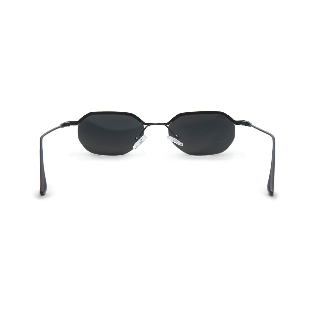 FC 2026 - 384, black frame with dark grey lenses, rear view