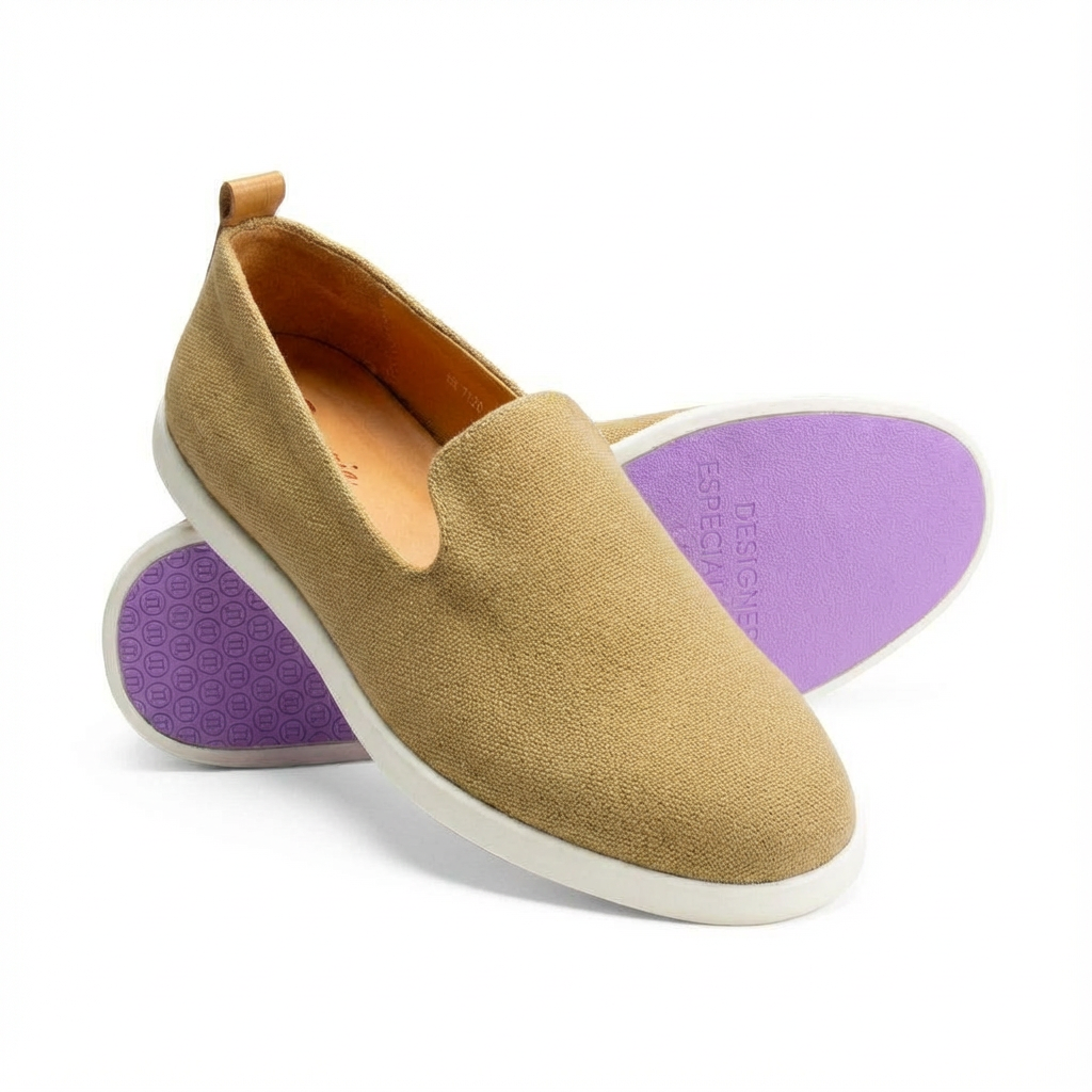 BOUGIES BEIGE CANVAS SHOE