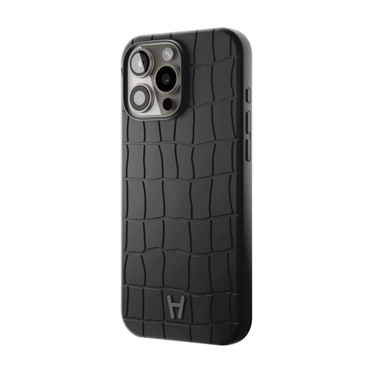 SILICONE BLACK CASE - IPHONE 16 PRO MAX