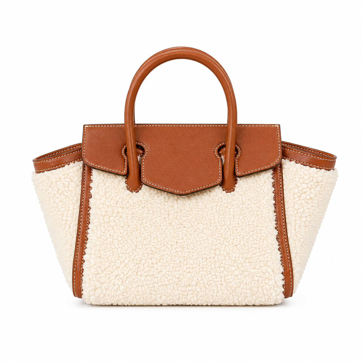 jz bag fur size 15 - barneil / lamb shearling