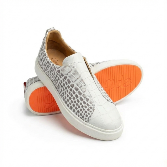 BOUGIES SNEAKERS HIMALAYAN CROCO EMBOSSED