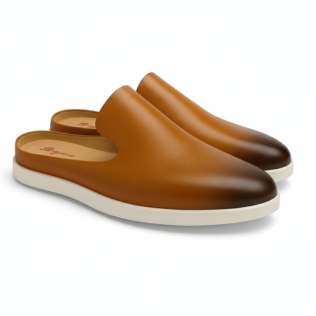 BOUGIES SLIPPER CAMEL BROWN