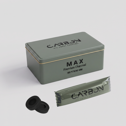 MAX – Premium Charcoal – 40MM / 60 Pcs - product image 1