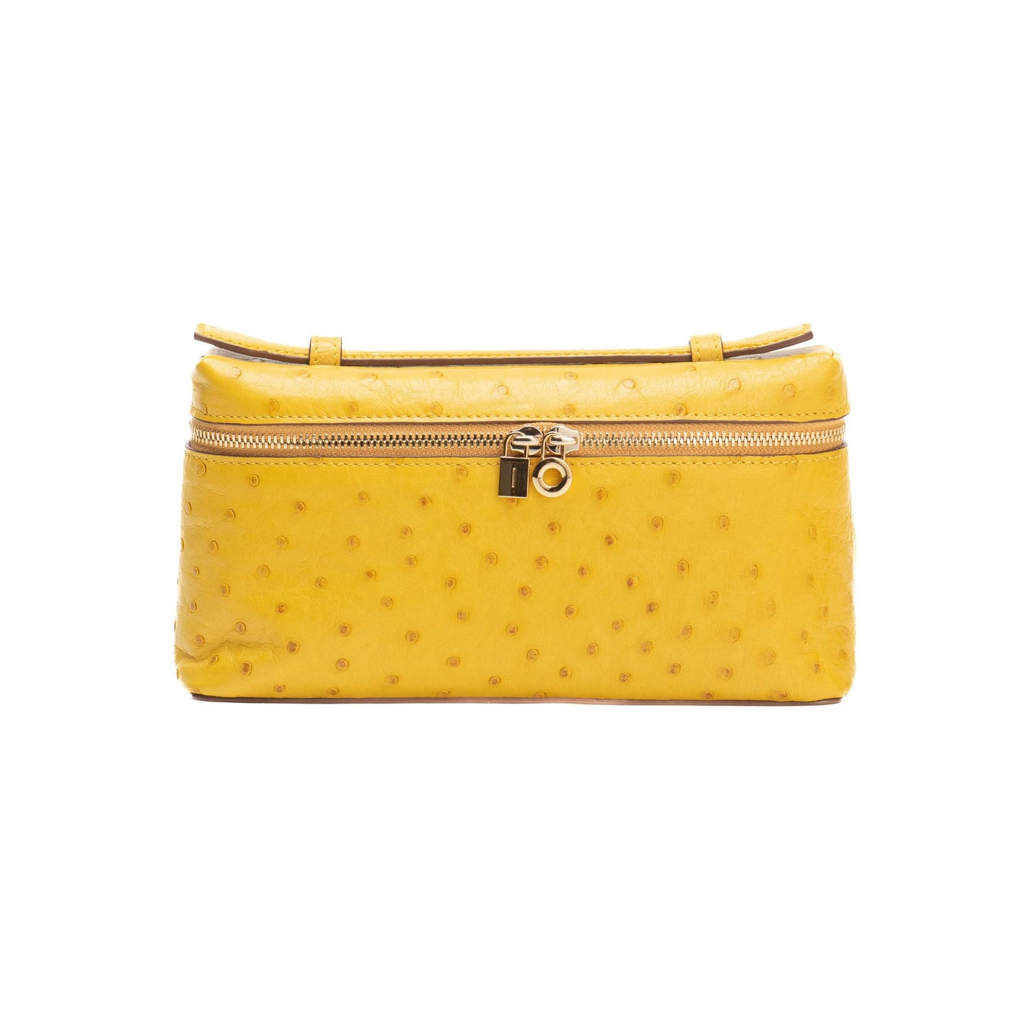 LORO STYLE BAG - YELLOW OSTRICH