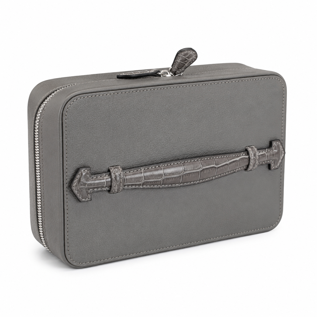 box bag - grey
