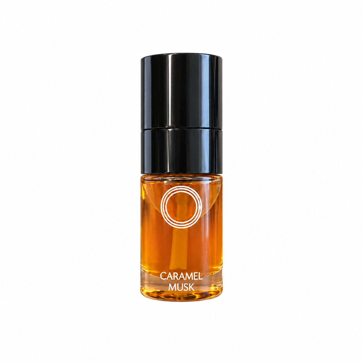 Gel Musk - Caramel bottle on a white background