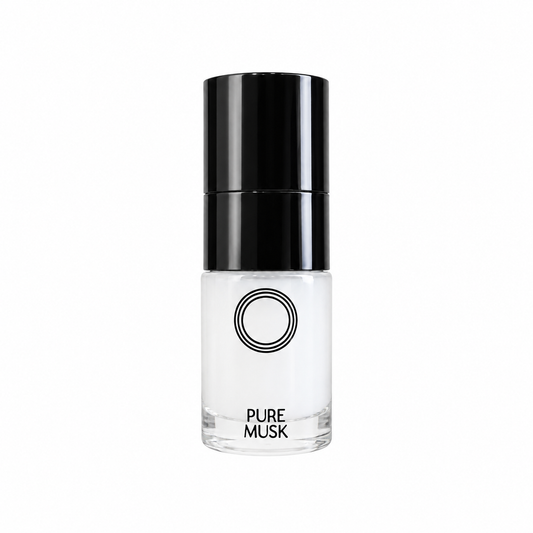 Gel Musk - Pure bottle on a white background