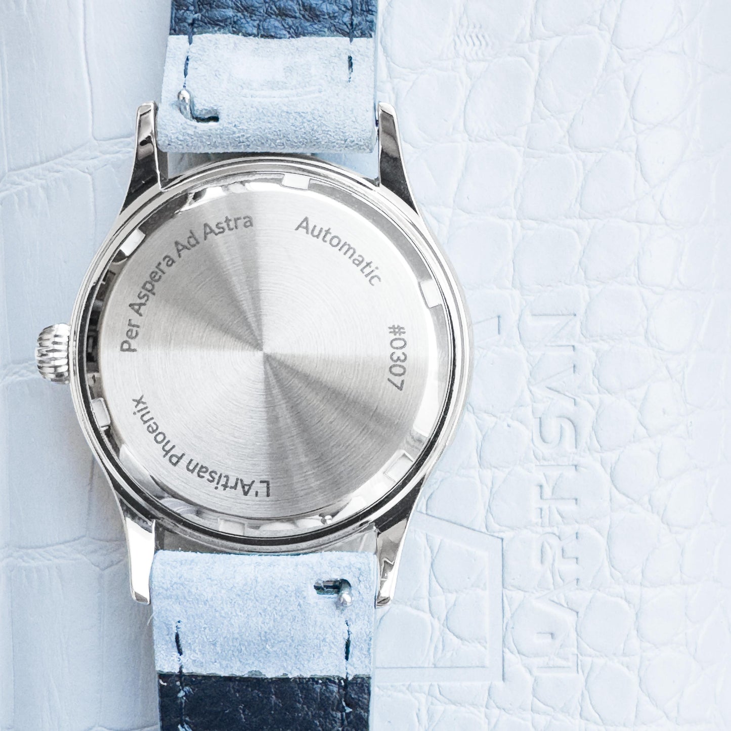 L'ARTISAN PHOENIX (RED AGATE STONE DIAL)